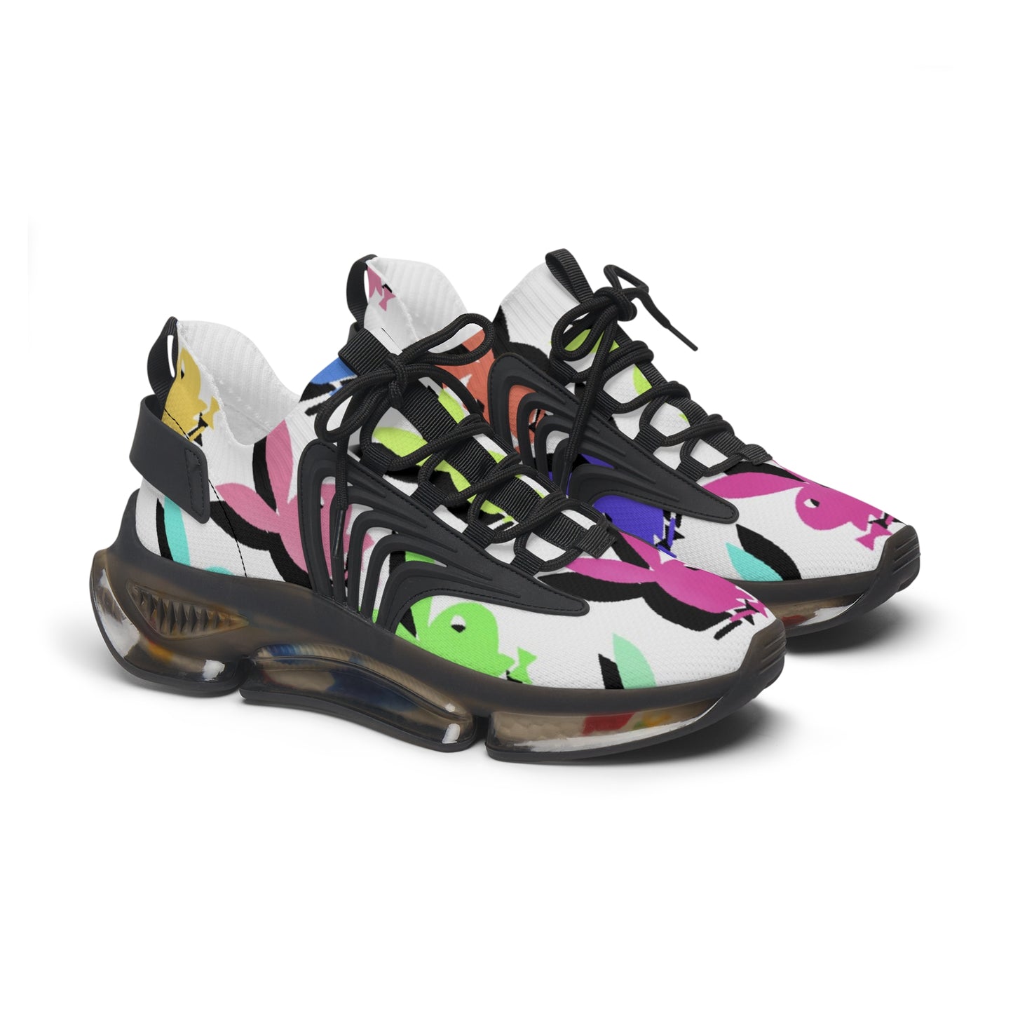 Whimsical Women's Mesh Sneakers - Colorful, Lightweight, Stylish for Daily Wear, Walking, Fitness, Spring, Summer Adventures