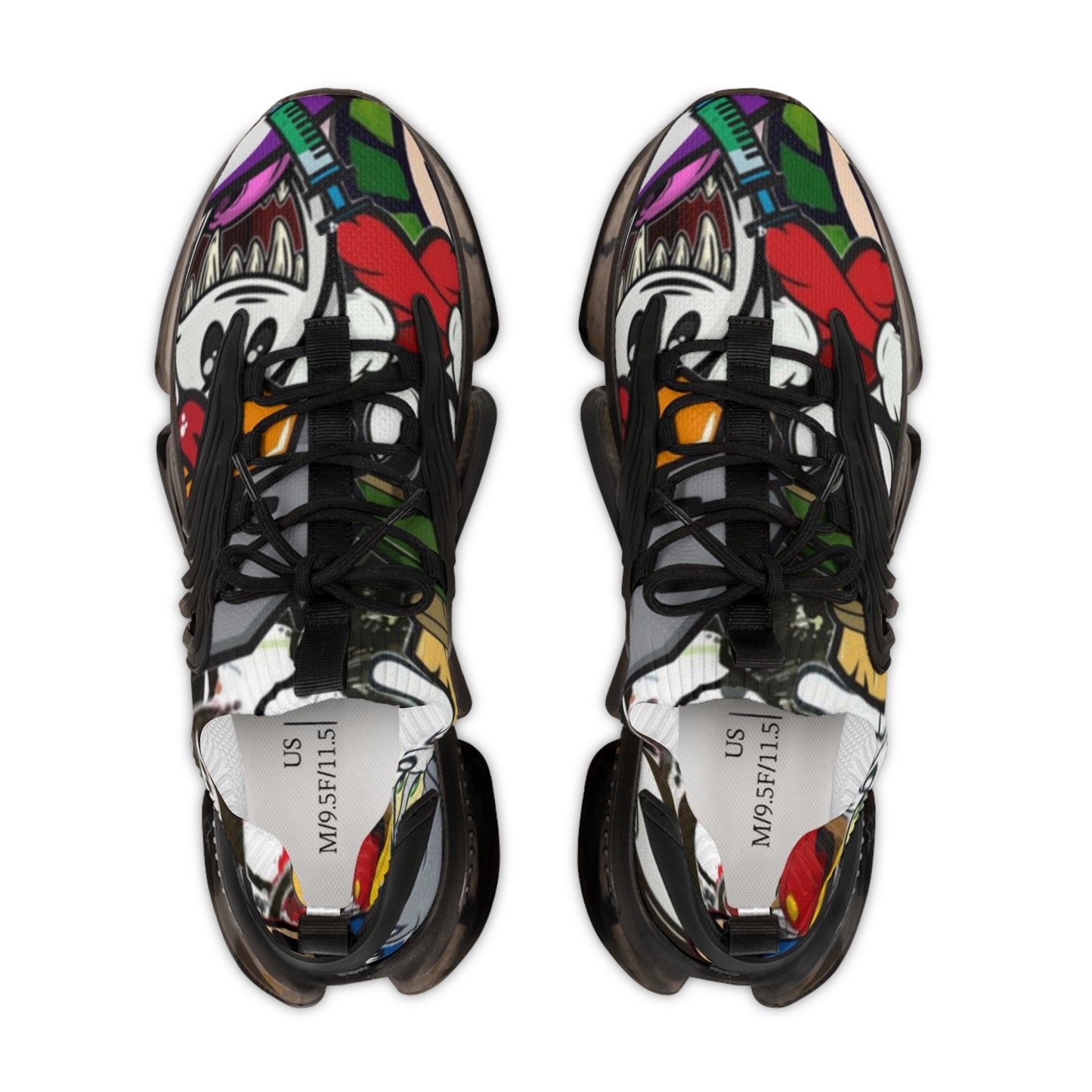 Sneakers Cartoon Mashup Men's Mesh