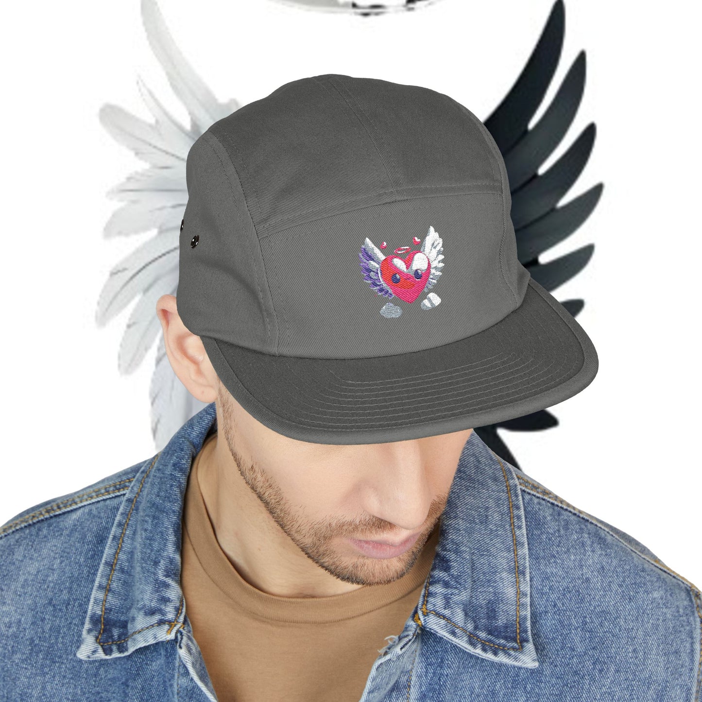 Embroidered Cap - Follow Your Heart Hat
