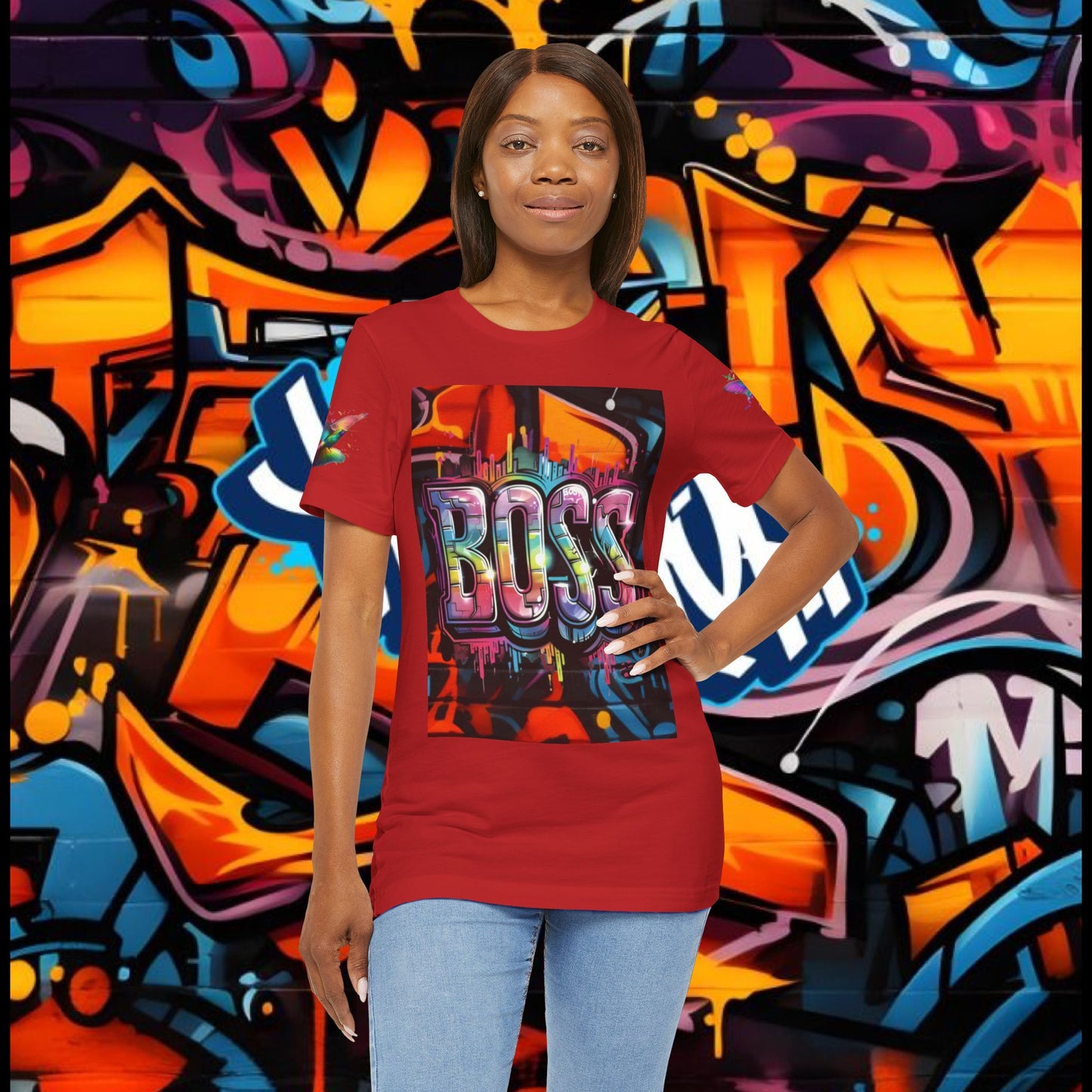 Graffiti Boss Female Tee