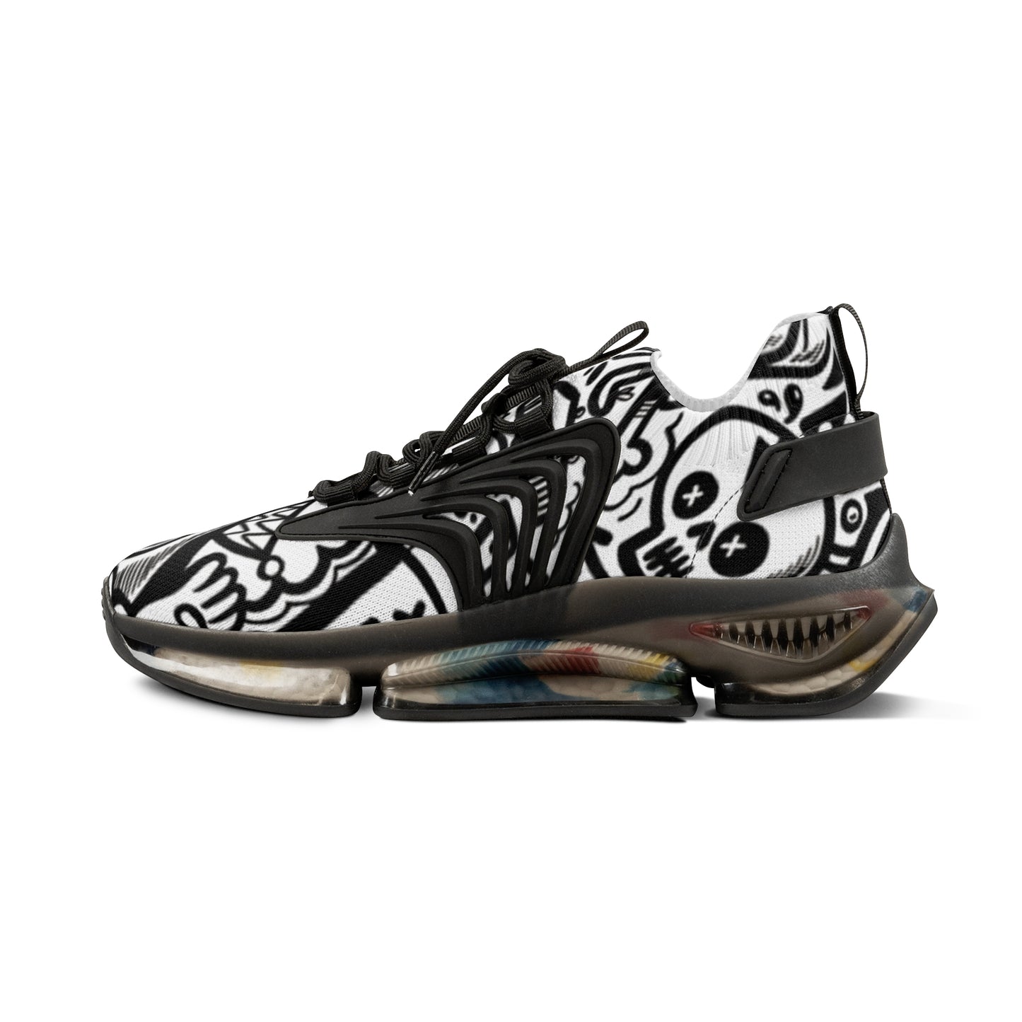 Stylish Graphic Sneakers for Men, Trendy Athletic Shoes, Unique Footwear, Casual Sneakers, Streetwear Shoes, Gift for Him