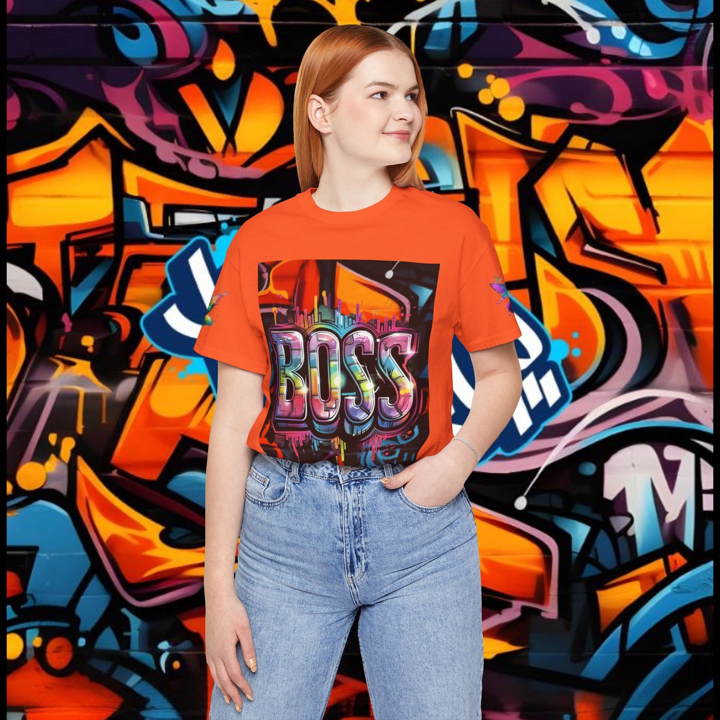 Graffiti Boss Female Tee