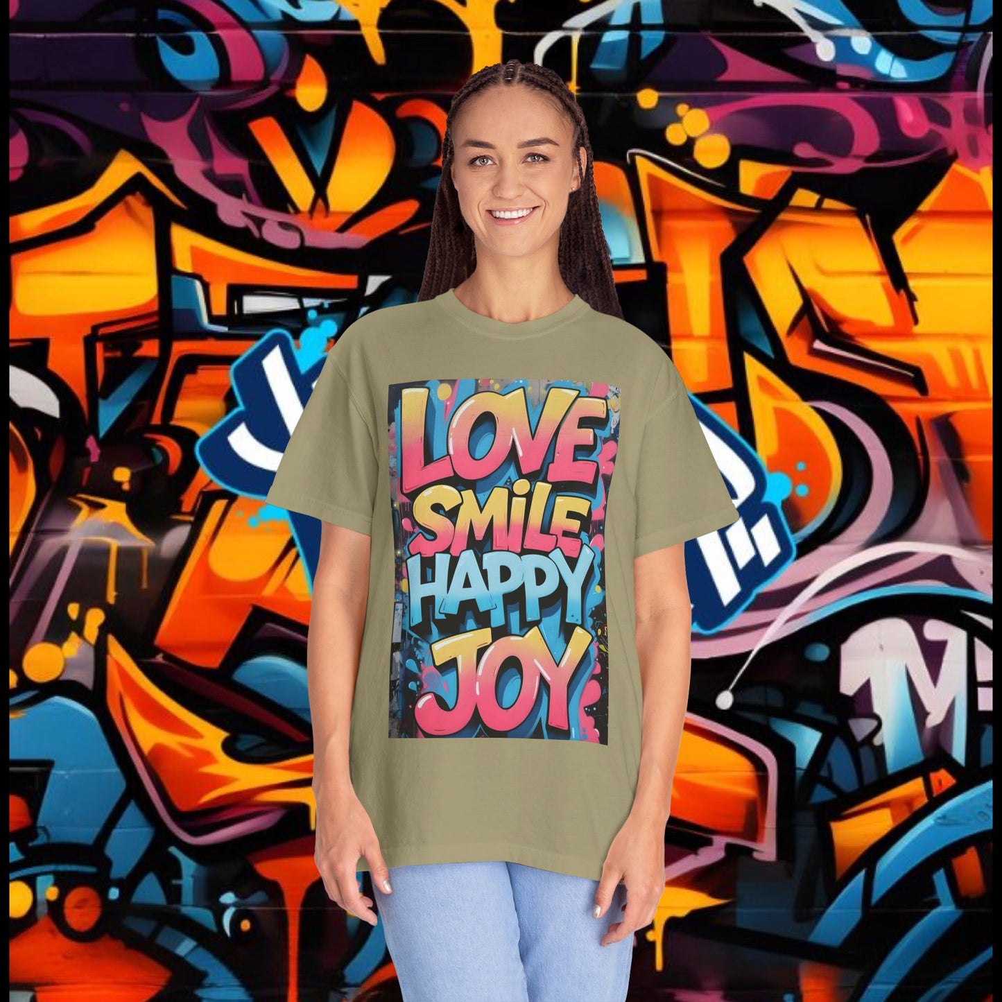 Vibrant Positive Vibes T-Shirt, Affirmation Tee, Casual Wear, Gift for Friends, Summer Style, Joyful Graphic Tee