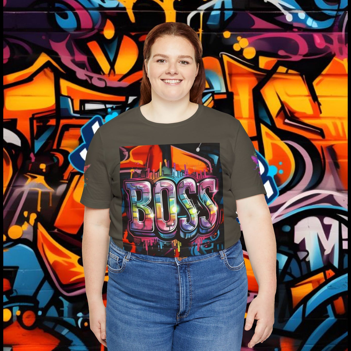 Graffiti Boss Female Tee