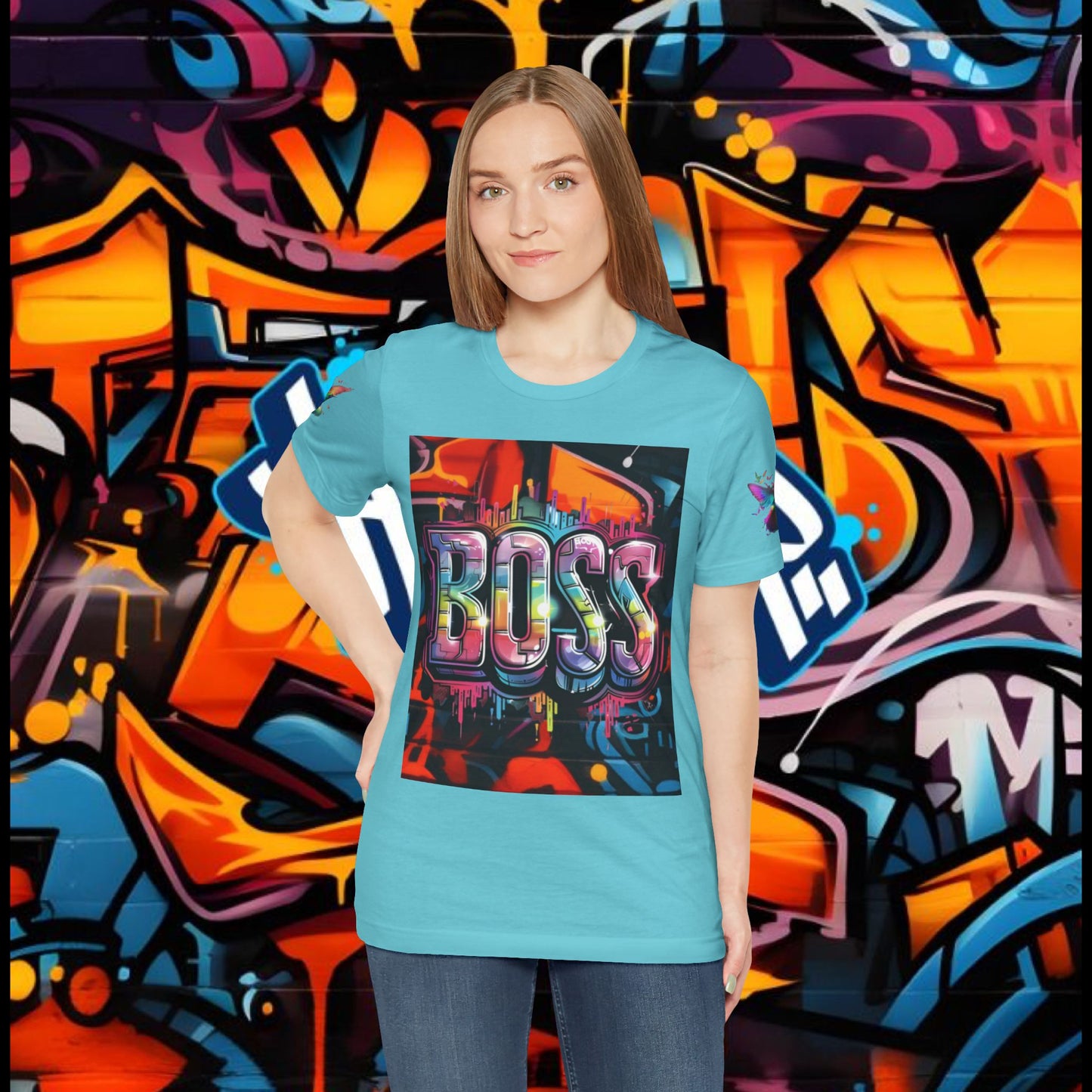 Graffiti Boss Female Tee
