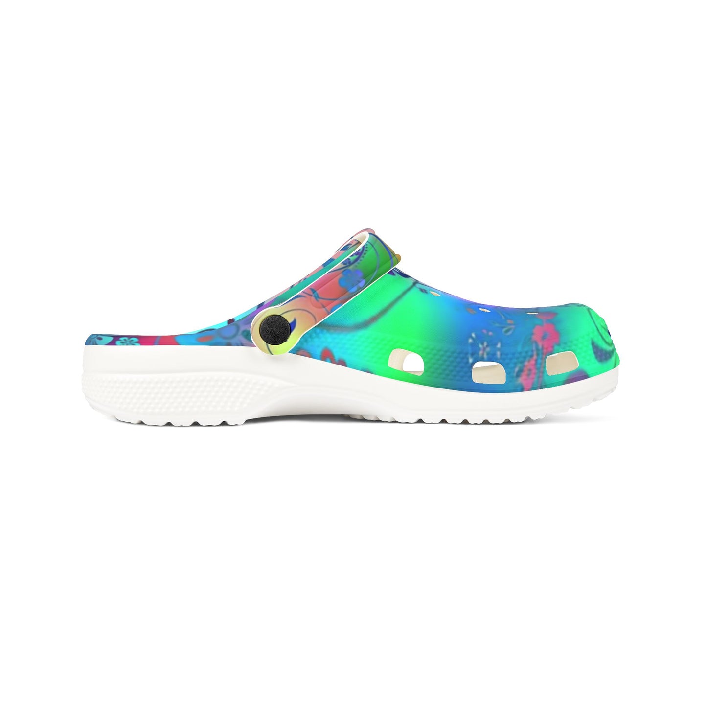 Vibrant AOP EVA Foam Clogs - Stylish & Comfy Footwear for Every Occasion, Colorful Garden Shoes, Fun Summer Clogs, Festival Footwear, [...]