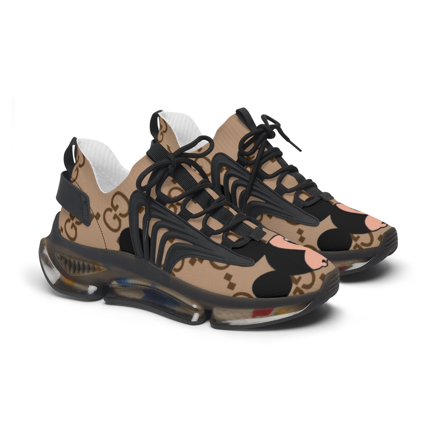 Sneakers - Mickey Mouse Gucci Design for Women