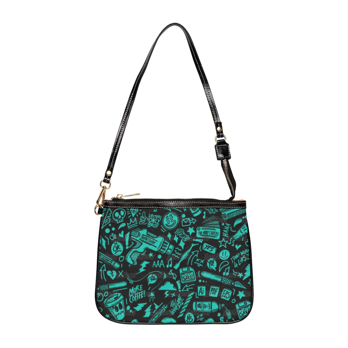 Trendy Small Shoulder Bag | Unique Pattern Handbag, Everyday Purse, Girls' Night Out, Stylish Gift, Casual Chic