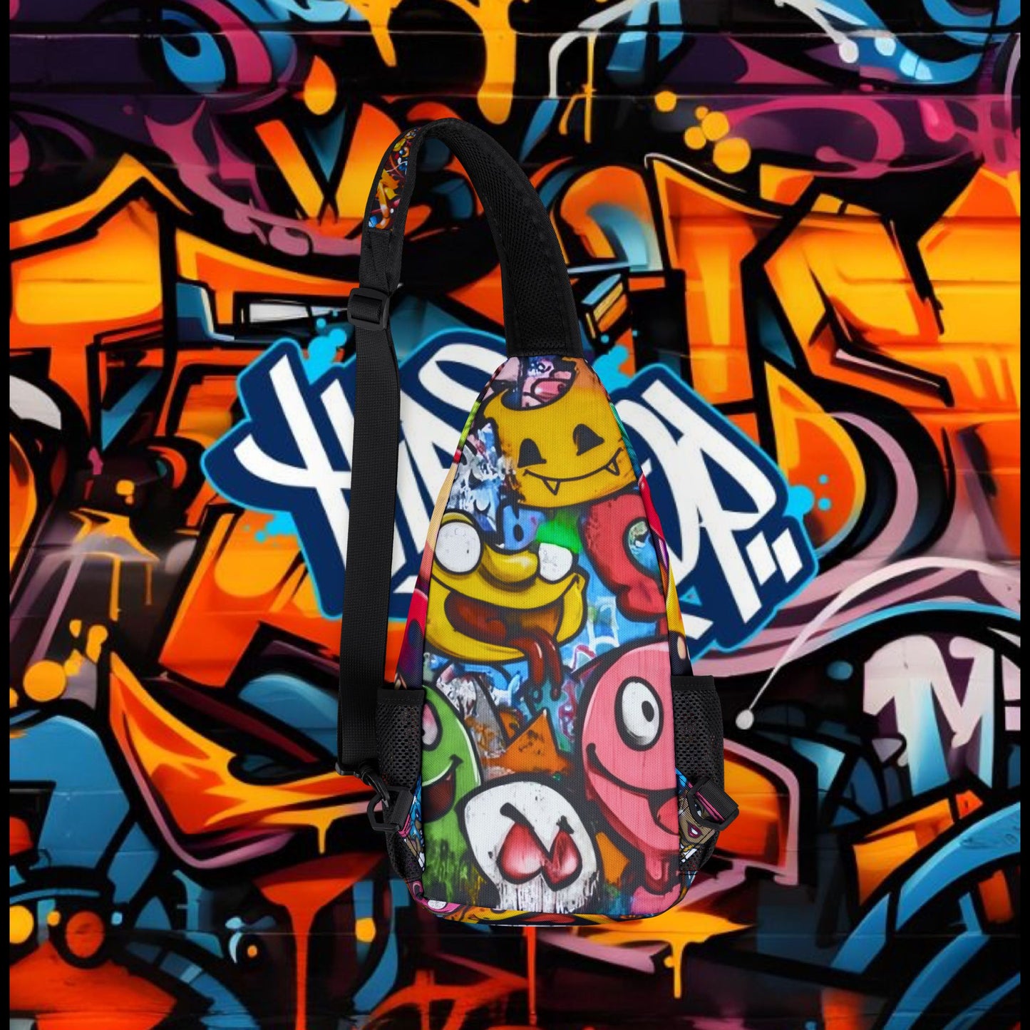 Graffiti Chest Bag
