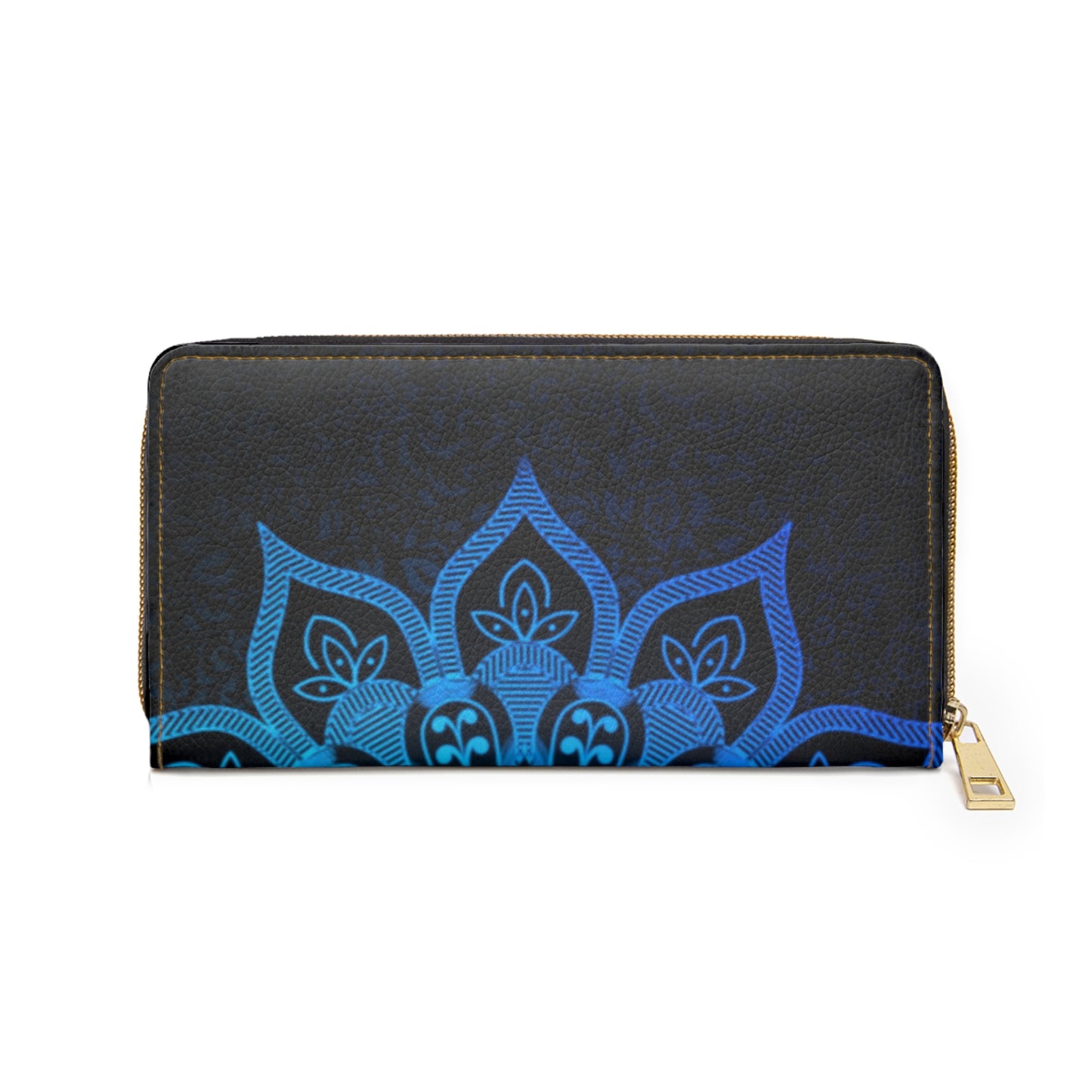 Elegant Mandala Zipper Wallet | Boho Chic Clutch, Wallet for Women, Trendy Organizer, Gift for Her, Festival Accessory