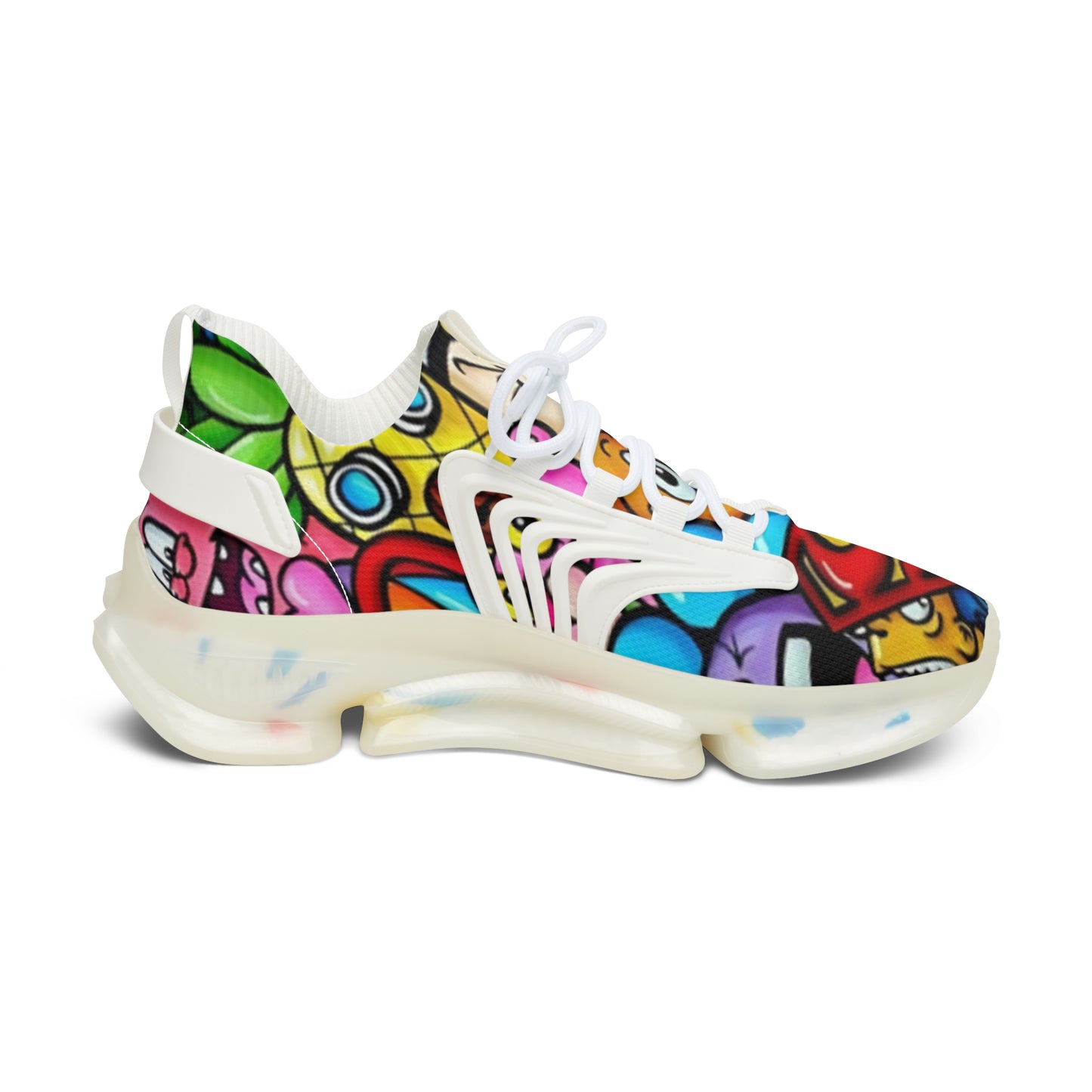 Cartoon Mesh Sneakers