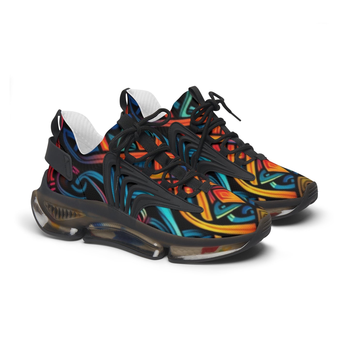 Vibrant Women's Mesh Sneakers | Trendy Athletic Shoes for Fashionistas, Casual Wear, Running, Gift for Her, Summer Vibes