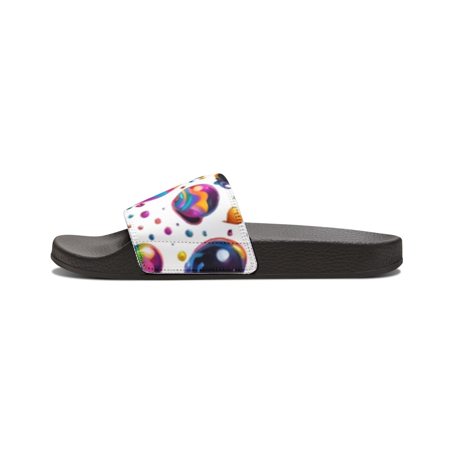 Sandals Slides - Candy Rain Design Removable-Strap Women's Shoes