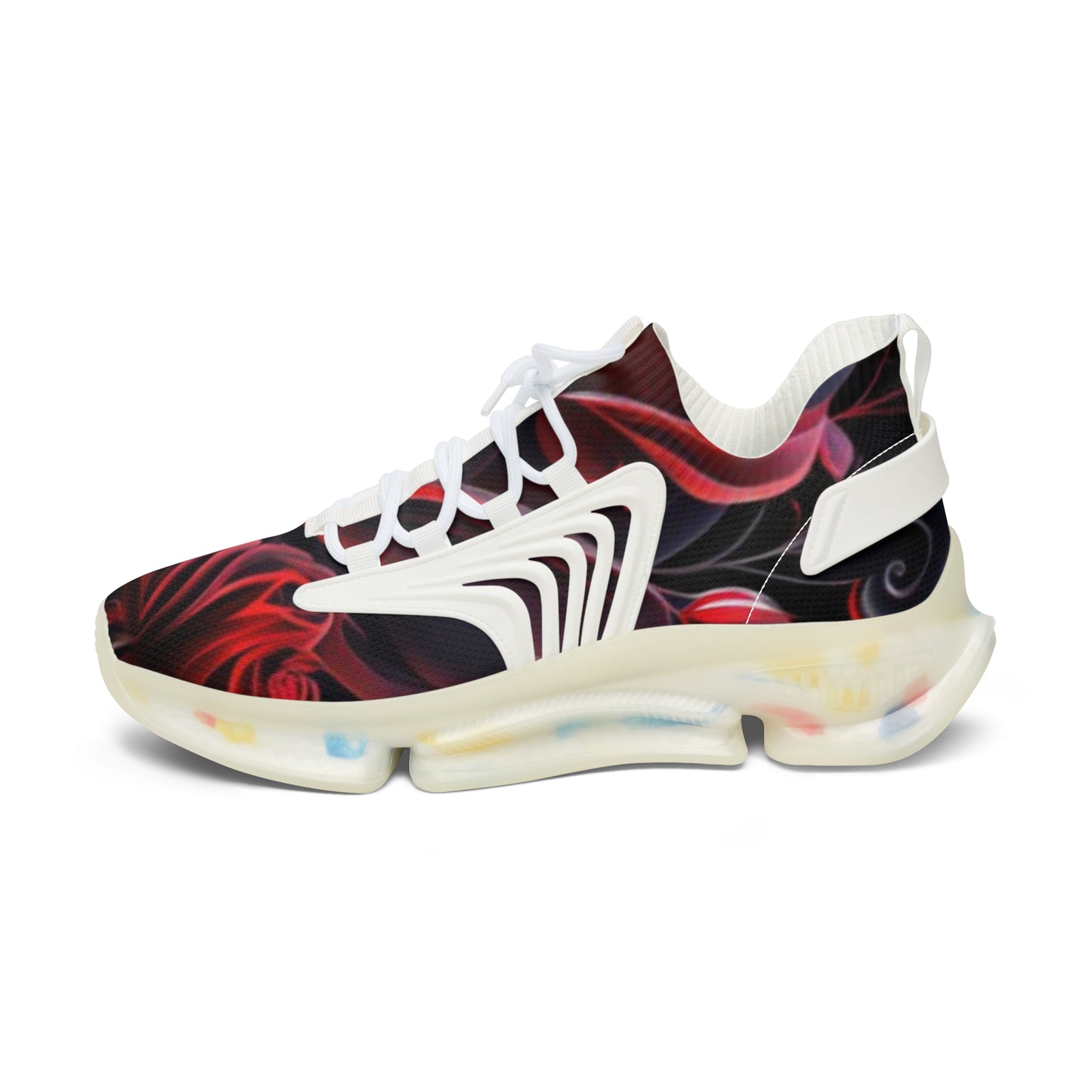 Vibrant Women's Mesh Sneakers, Stylish Athletic Shoes, Trendy Summer Sneakers, Colorful Fashion Sneakers, Fitness and Fashion Footwear