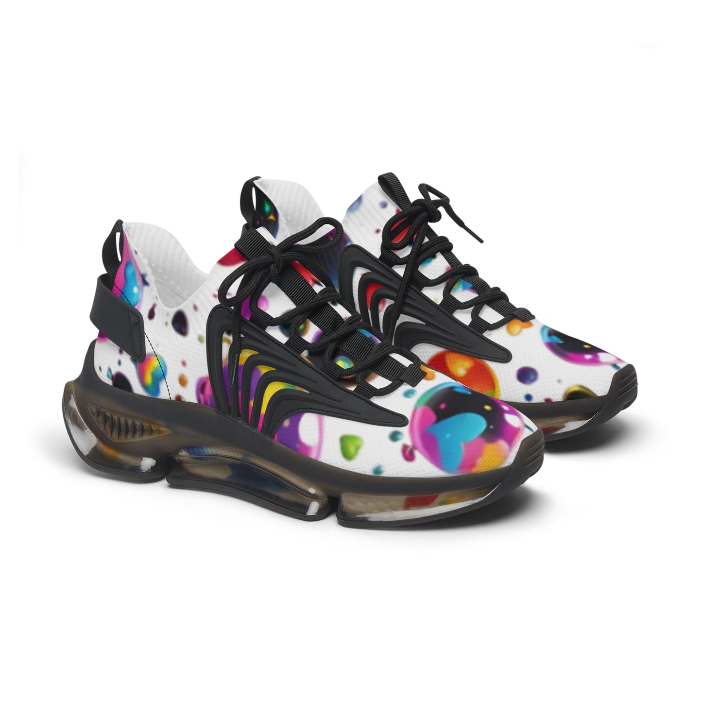 Sneakers with Candy Rain Design