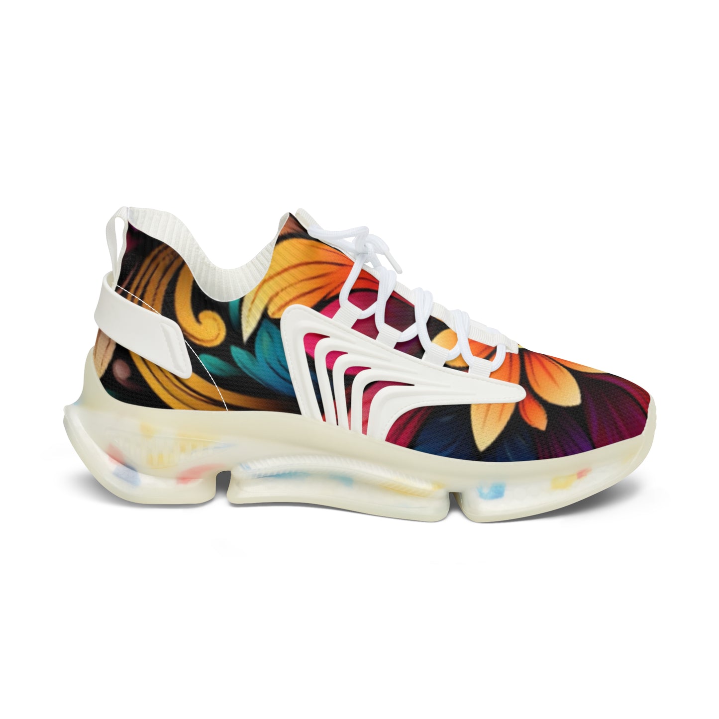 Colorful Women's Mesh Sneakers for Fashionable Comfort, Stylish Running Shoes, Trendy Athletic Footwear, Floral Sneakers, Perfect Gift [...]
