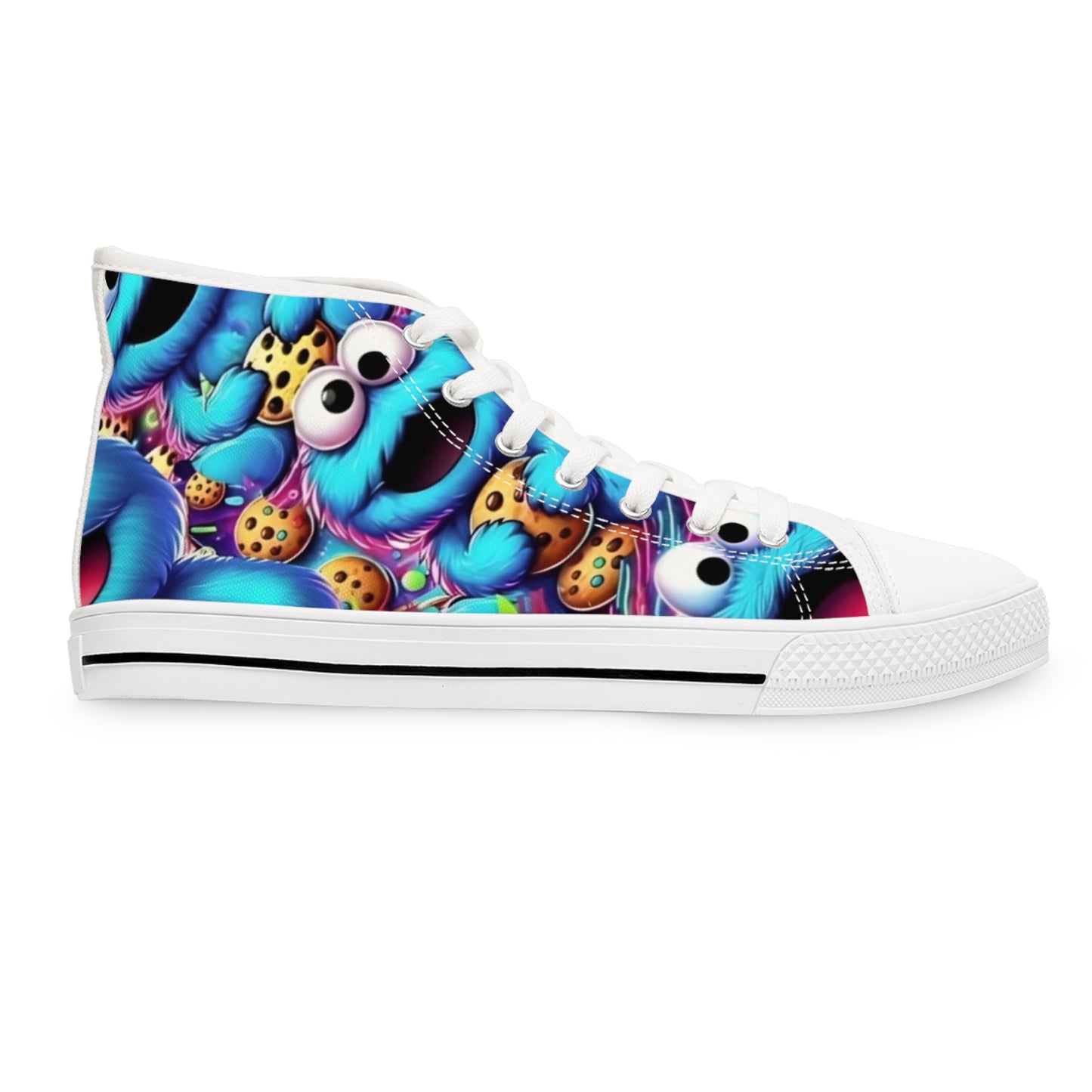 Cookie Monster High Top Sneakers