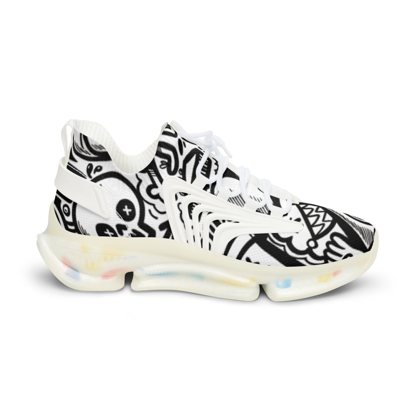 Stylish Graphic Sneakers for Men, Trendy Athletic Shoes, Unique Footwear, Casual Sneakers, Streetwear Shoes, Gift for Him