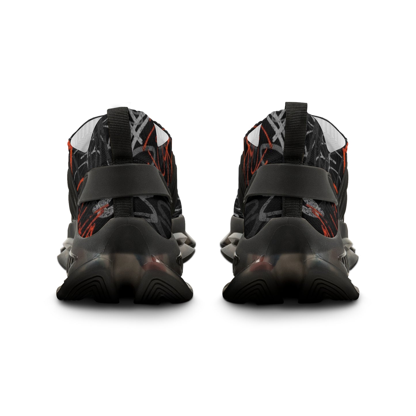 Mesh Sneakers - Graffiti Style Men's Shoes
