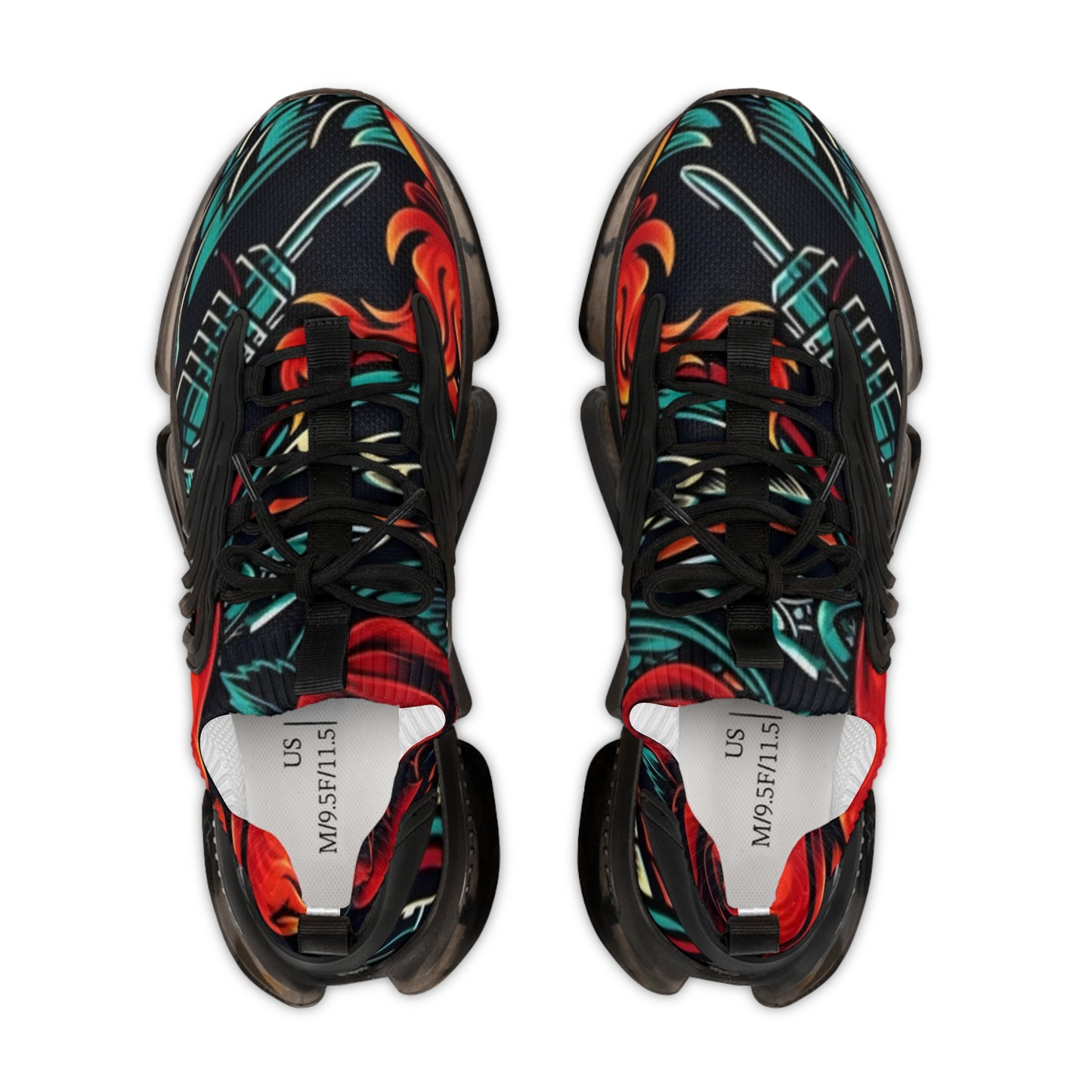 Mesh Sneakers - Tattoo Design for Men